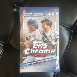 Topps Chrome 2020 Hobby Box! NWT